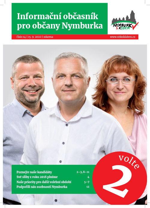 Obálka občasníku číslo 14
